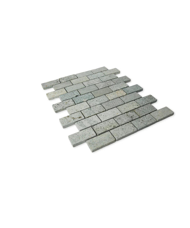 sukabumi offset honed mosaic tile 1.25x2.5