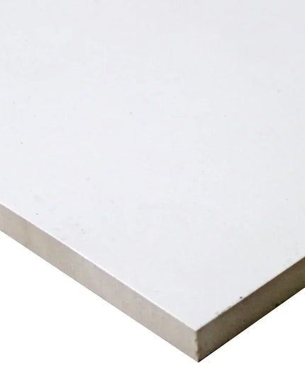 White sheet of paper on a white background