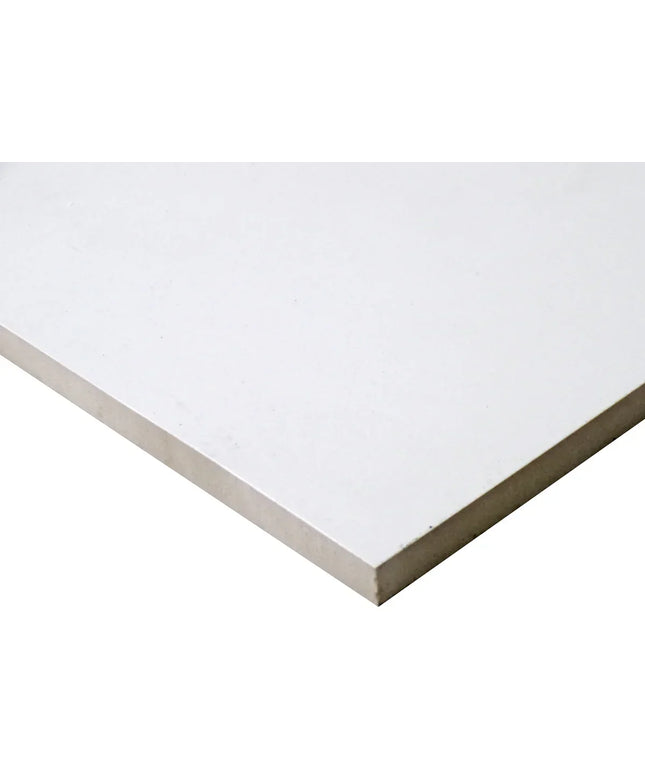 White sheet of paper on a white background