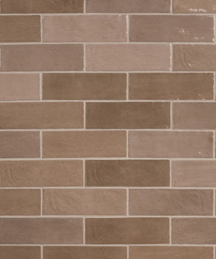 taupe 3x8 subway wall tile