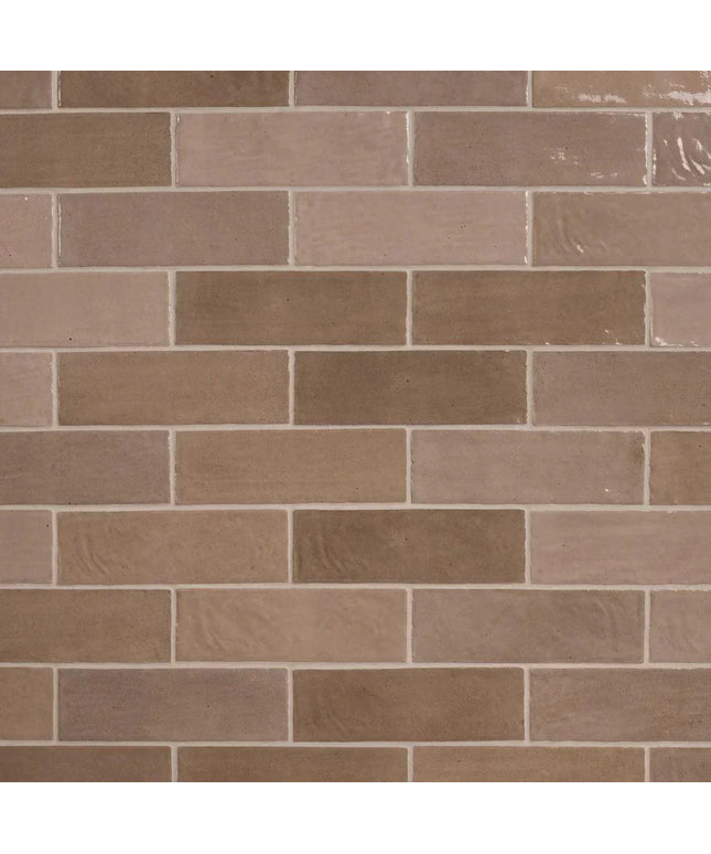 taupe 3x8 subway wall tile