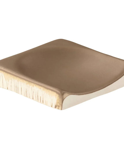 taupe-roller-fluted-end-cap-side
