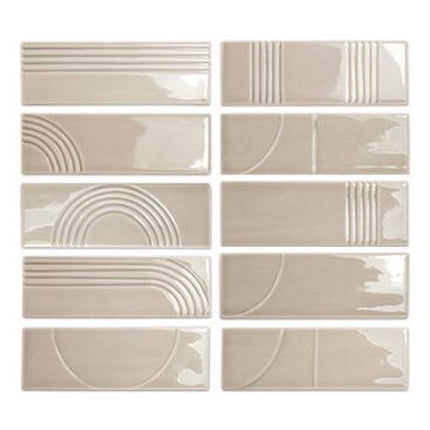 glow decor ceramic field tile gloss 2x6 3 Glow Decor Mint