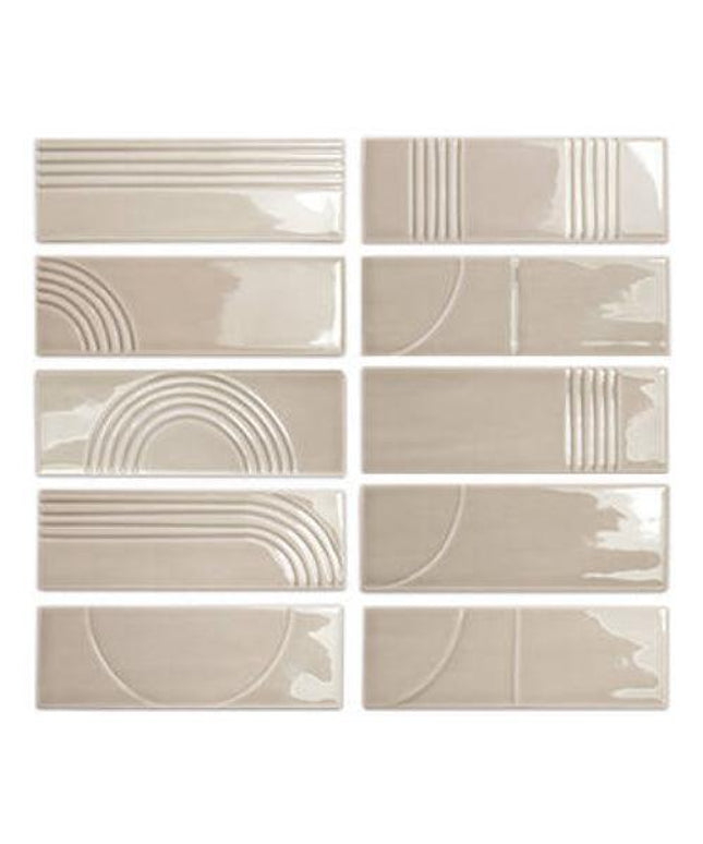 glow decor ceramic field tile gloss 2x6 3 Glow Decor Mint