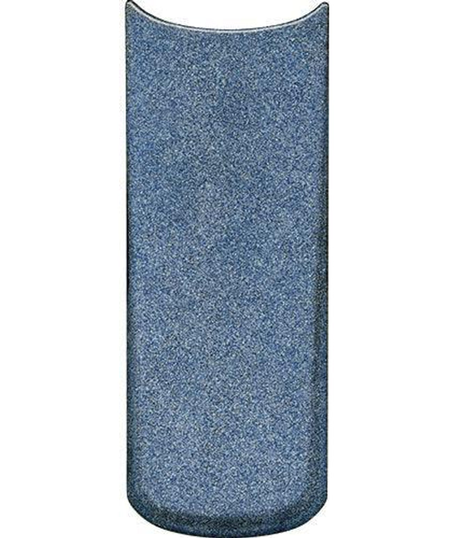 boho tear ceramic tile matte 4x10 Black