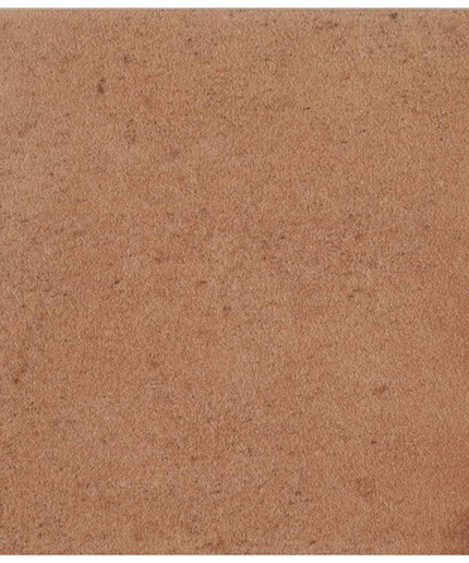 Brown square tile with a textured surface
