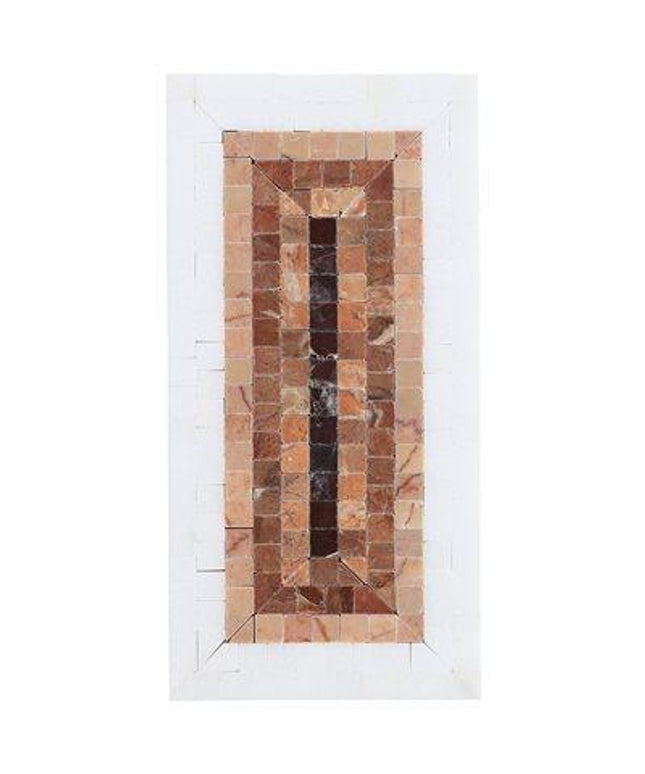 marble tile 4x9 terra rosa