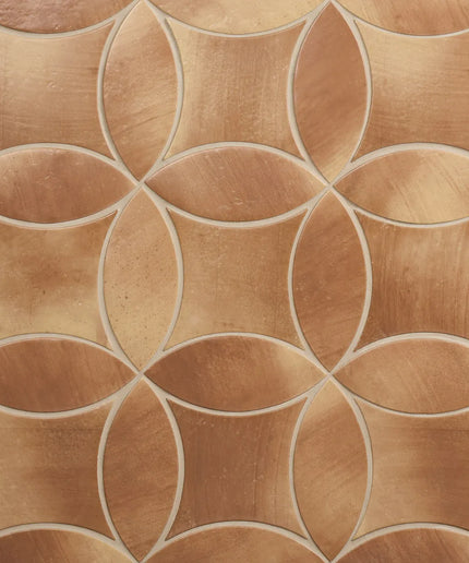 terracotta-3x8-petal-6x6-tile-Chamartin