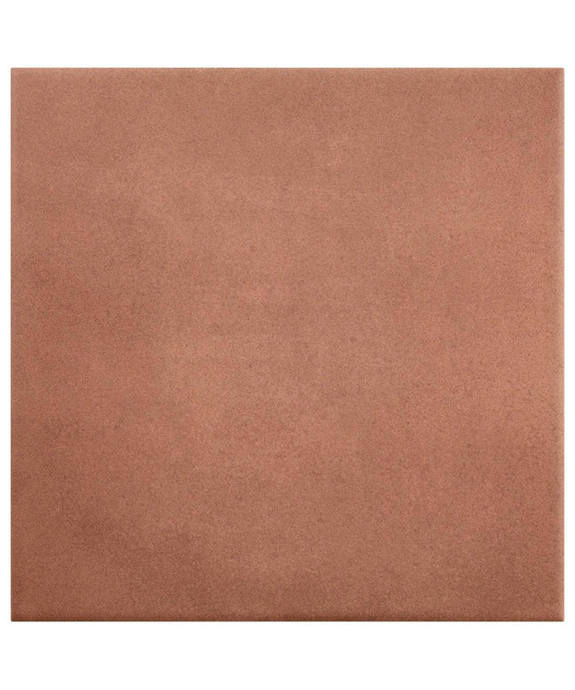 Solid brown color swatch 8x8 porcelain tile