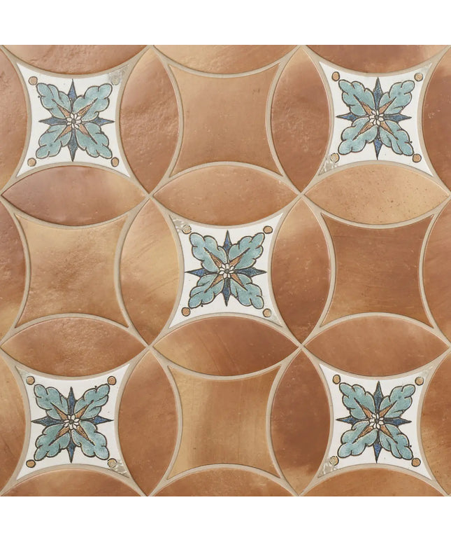 Chamartin Deco 3x8 Petal 6x6 Kite Porcelain Matte Kits