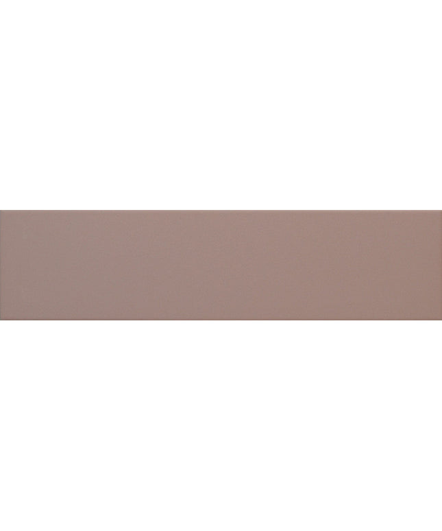 Terracotta 3x11 subway tile, matte finish, perfect for backsplash or bathroom decor.