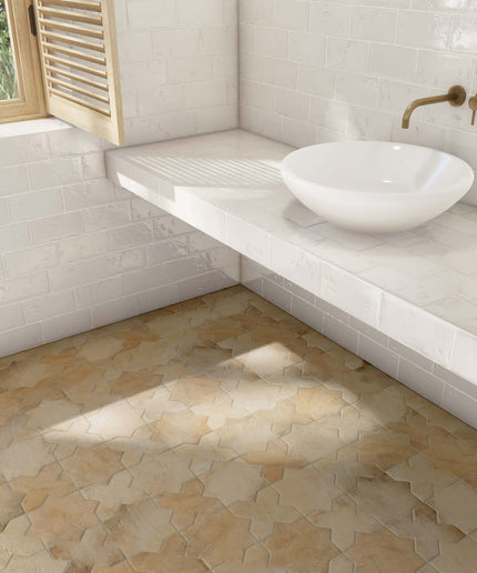 Amalfi Star Porcelain Tile 7x7