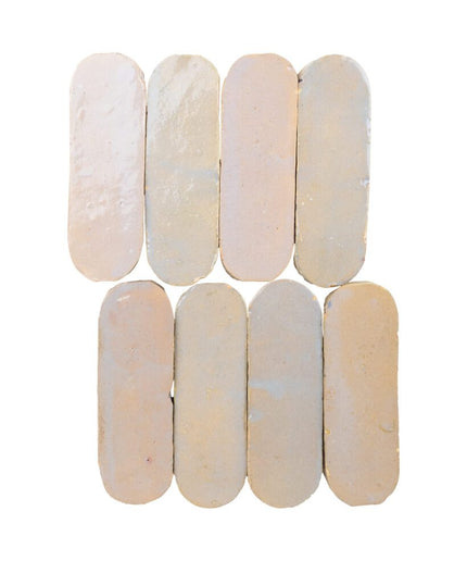 twilight bloom zellige bespoke 2x6 tiles oval