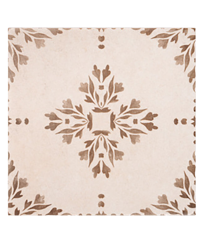 umber-serafina-matte-6x6-porcelain-tile decorative wall tiles