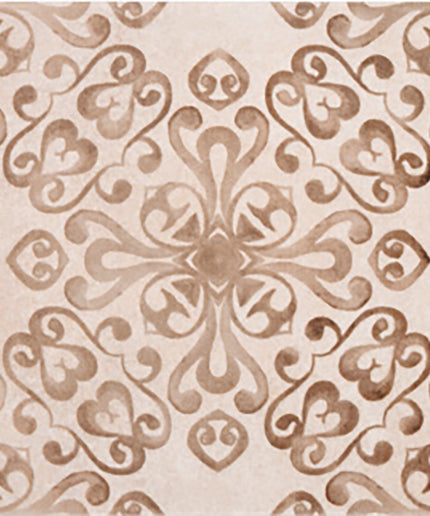 umber-valentina-matte-6x6-porcelain-tile deco tiles