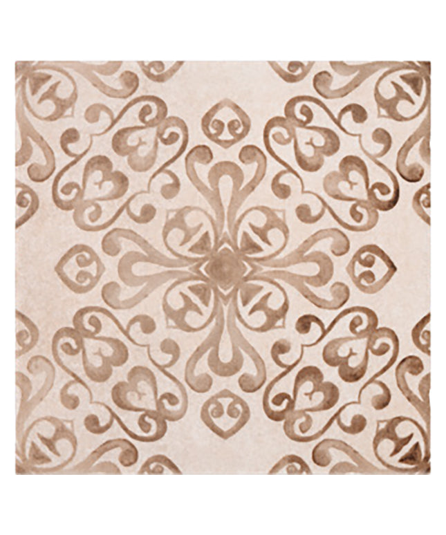 umber-valentina-matte-6x6-porcelain-tile deco tiles
