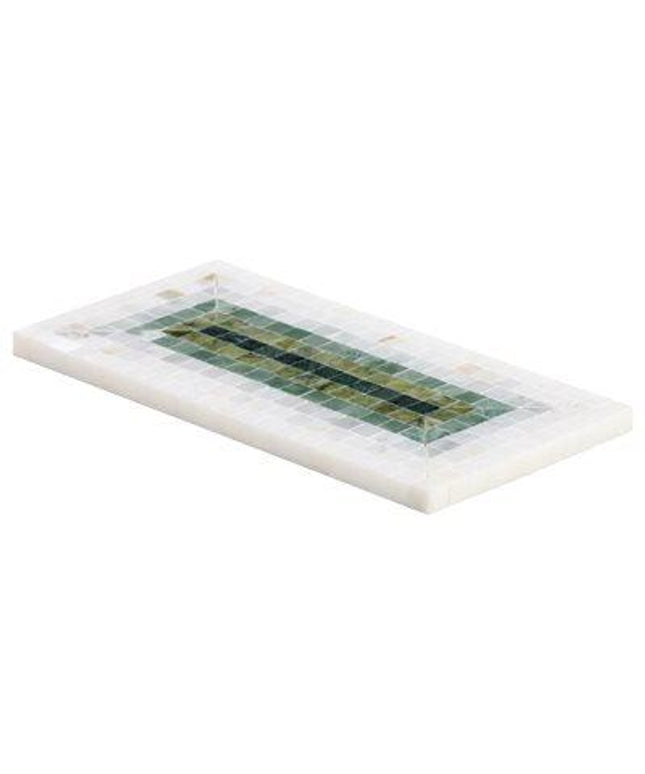 marble tile 4x9 green