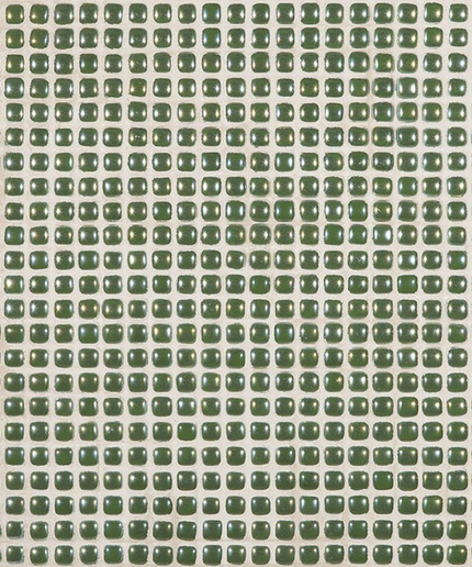 pearl dots glass mosaic 5x 5 verde pearl dots