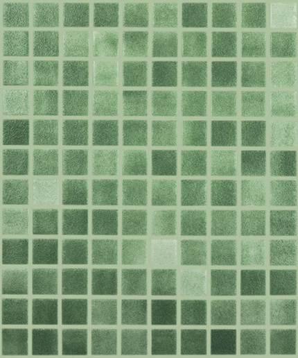 niebla squares glass mosaic 1x1 niebla verde