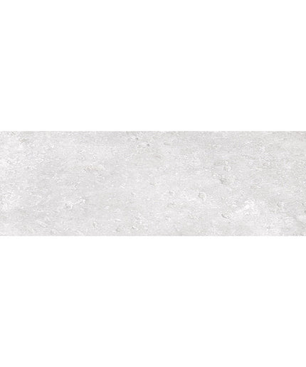 Matte white rectangular ceramic tile with subtle textured surface for walls or backsplash