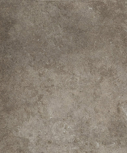 Textured grey porcelain floor tile with a matte stone-look finish