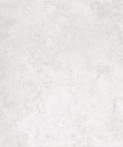 matte white porcelain tile with subtle textured finish, ideal for floor or backsplash