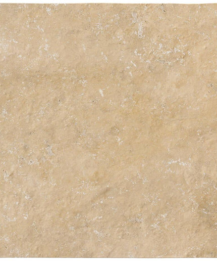 Beige natural stone tile with textured surface, ideal for floor or backsplash use