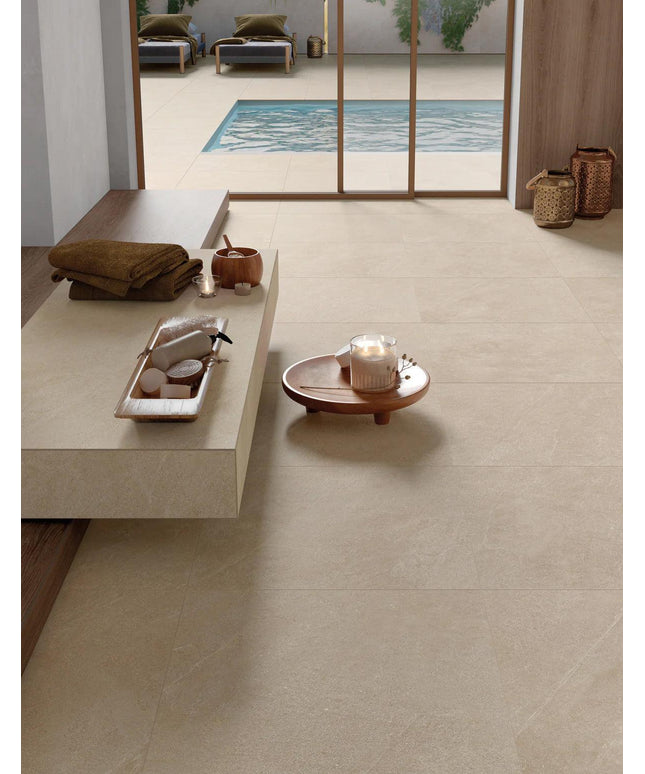 Motley Porcelain Stone Look Tile 12x24