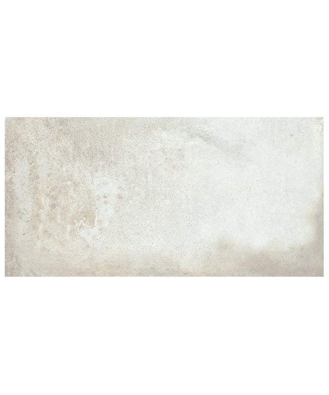 Beige marble tile with a subtle pattern on a white background