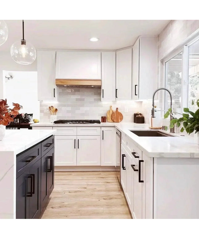white kitchen backsplash 3x8 tiles