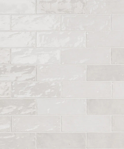 white 3x8 subway wall tile