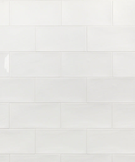 white 5x10 wall tile