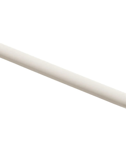 white ceramic bullnose tile trim for bathrooms, showers, and backsplash edges