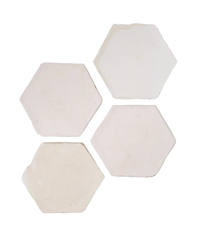 Terracotta Clay Presealed Hexagon Tile Matte 4"