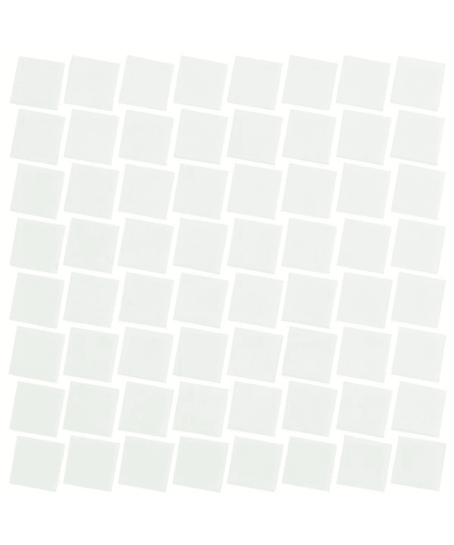 lume squares glass mosaic 1 5x1 5 white lume squares