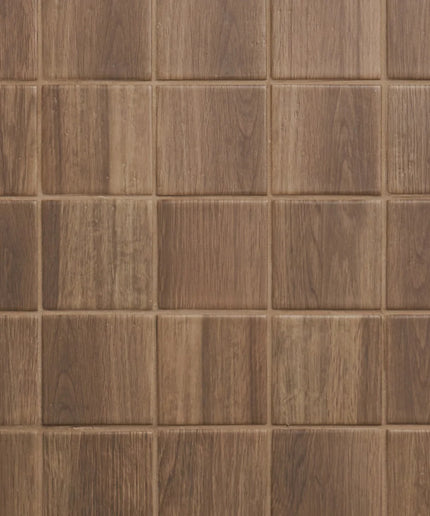 Pattern of brown wooden tiles