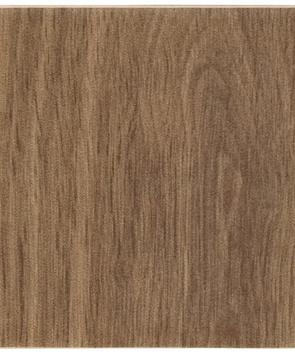 Square tile with a brown wood grain pattern