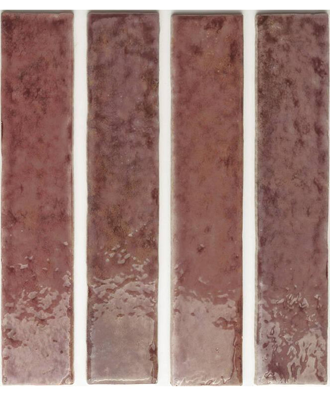 potters ceramic tile glossy 2x10 Umber