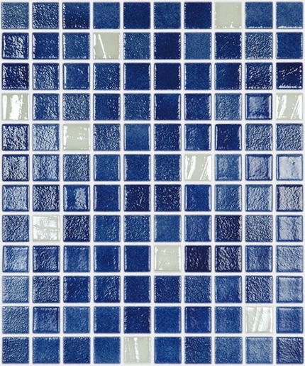 color plus squares glass mosaic 1x1 Color Plus Zafiro